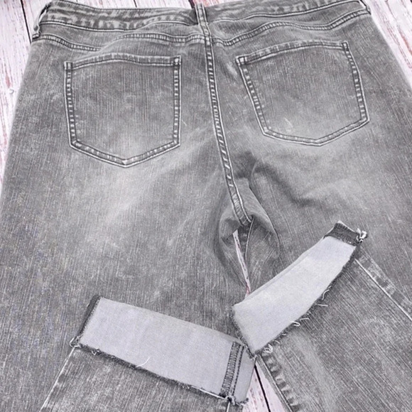 Wonderly grey girlfriend jeans size 12 - Picture 7 of 8